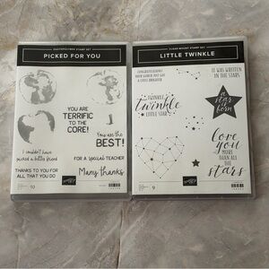 Stampin' Up! Picked For You Stamp Set and Little Twinkle Stamp Set